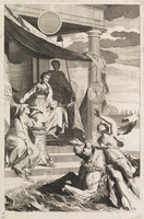 KG 12815
          <br/>
          Europa aan de voeten vam Vrouwe Justitia.
          <br/>
          <em>Picart, Bernard (1673-1733) - attr.</em>